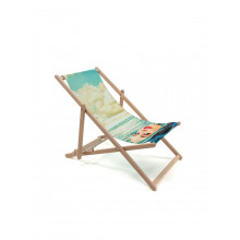 Deck Chair Girl in the Sea